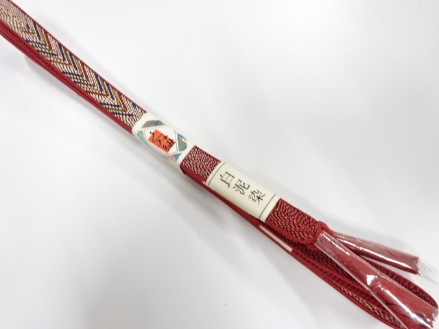 未使用品　正絹　手組帯締め